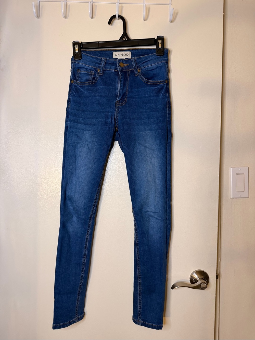 High-Rise Skinny Jeans —Size 2